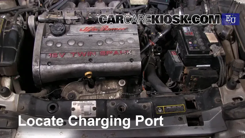 1997 Alfa Romeo 145 T.Spark 1.4L 4 Cyl. Air Conditioner Recharge Freon